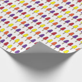 Eiscreme aus Pop Geschenkpapier (Ecke)