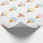 Eiscreme Awesomness Geschenkpapier (Ecke)