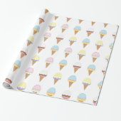 Eiscreme Awesomness Geschenkpapier (Ungerollt)