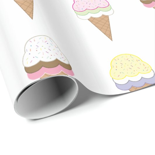 Eiscreme Awesomness Geschenkpapier (Rolleneckpunkt)