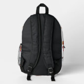 Eiscreme Bedruckter Rucksack (Rückseite)