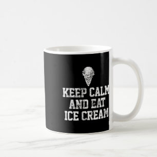 Eiscreme Behalte Motivierend Vintages Geschenk Kaffeetasse
