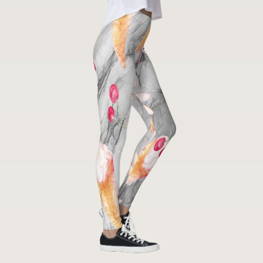 Eiscreme Bitte Leggings (Rechts)