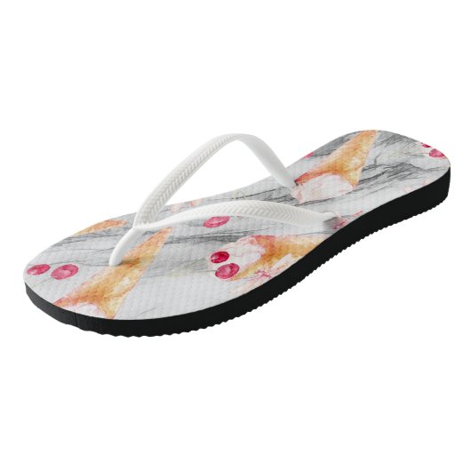 Eiscreme, bitte Sandalen (Schrägansicht)