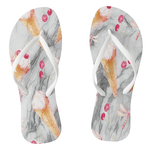 Eiscreme, bitte Sandalen (Fußbett)