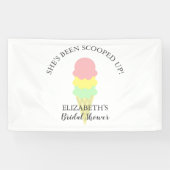 Eiscreme-Brautparty Banner (Horizontal)