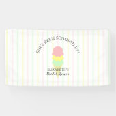 Eiscreme-Brautparty Banner (Horizontal)