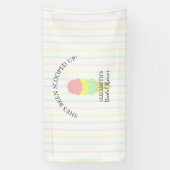 Eiscreme-Brautparty Banner (Vertikal)