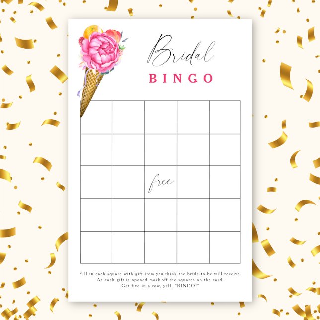 Eiscreme - Brautparty-Bingo-Spiel (Von Creator hochgeladen)