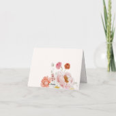 Eiscreme-Brautparty Dankeskarte (Rückseite)