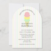 Eiscreme-Brautparty Einladung (Vorderseite)