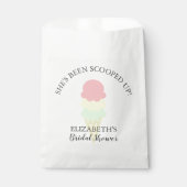 Eiscreme-Brautparty Geschenktütchen (Vorderseite)