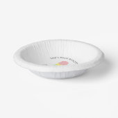 Eiscreme-Brautparty Pappteller (Gewinkelt)