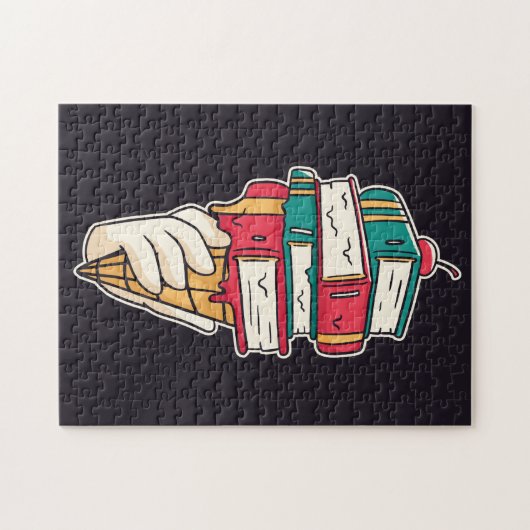 Eiscreme buchen puzzle (Horizontal)