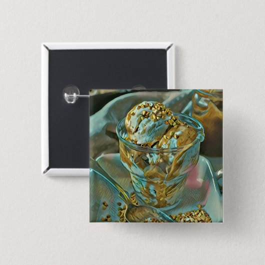 Eiscreme Button (Vorne & Hinten)