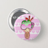Eiscreme Button (Vorne & Hinten)