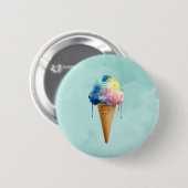 Eiscreme Button (Vorne & Hinten)