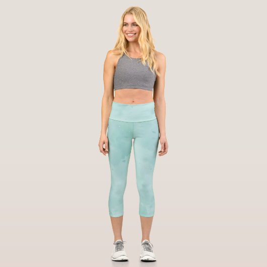 Eiscreme Capri Leggings (Vorderseite)