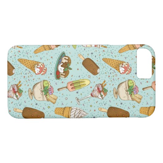Eiscreme Case-Mate iPhone Hülle (Rückseite (Horizontal))
