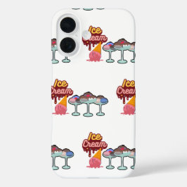Eiscreme iPhone 16 Hülle