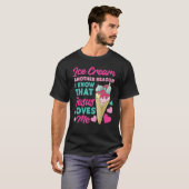 Eiscreme Christlich Jesus Cone Ice Creme Eine weit T-Shirt (Vorne ganz)