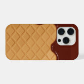 Eiscreme Cone als iPhone Cover Hülle (Rückseite (Horizontal))