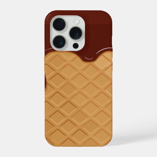 Eiscreme Cone als iPhone Cover Hülle (Rückseite)