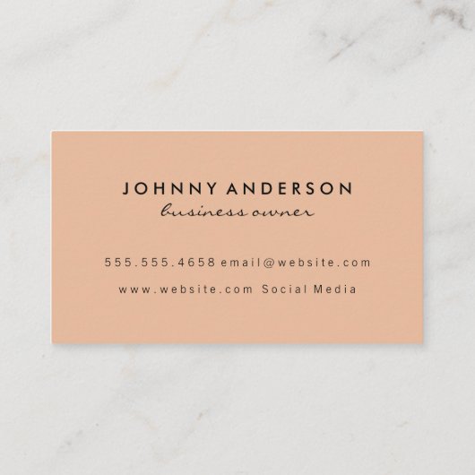 Eiscreme Cone Black Orange Visitenkarte (Rückseite)