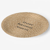 Eiscreme Cone Geburtstag Pappteller (Schrägansicht)