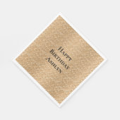 Eiscreme Cone Geburtstag Serviette (Ecke)