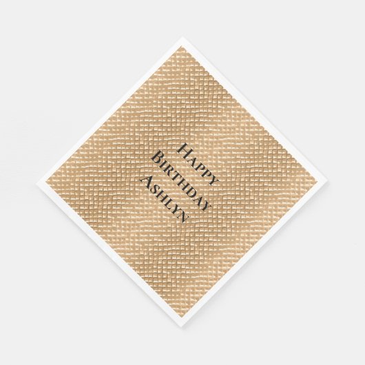 Eiscreme Cone Geburtstag Serviette (Ecke)