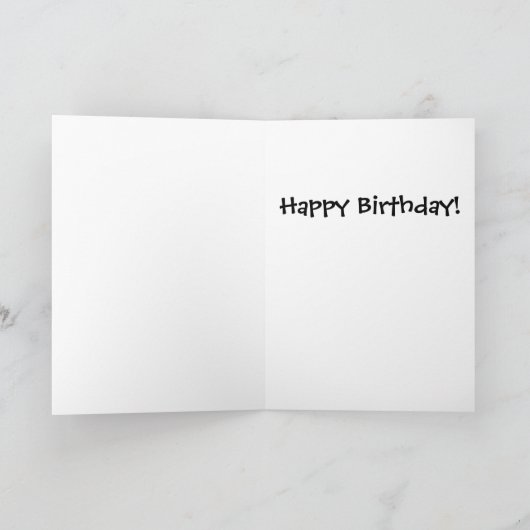 Eiscreme Cone Geburtstagkarte Karte (Innenseite)