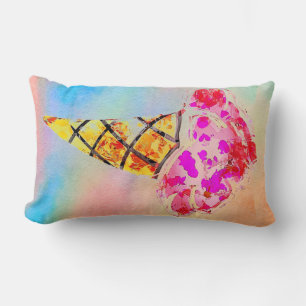 Eiscreme Cone Lumbar Kissen