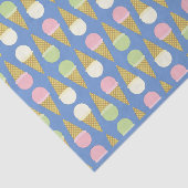 Eiscreme Cone Niedlich 1. Geburtstag Party Seidenpapier (Ausschnitt)