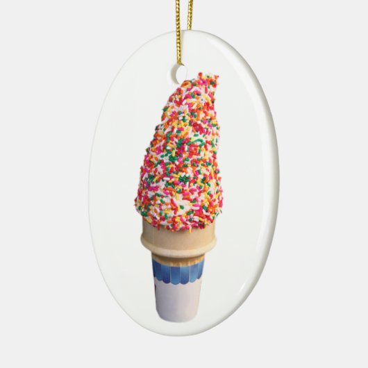 Eiscreme Cone Ornament (Links)