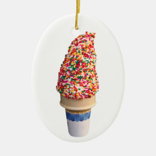 Eiscreme Cone Ornament (Vorne)