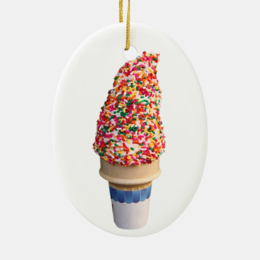 Eiscreme Cone Ornament (Hinten)