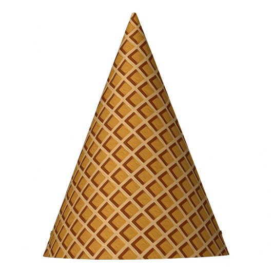 Eiscreme-Cone-Party-Hut Partyhütchen (Vorderseite)