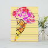 Eiscreme Cone Stationery (Stehend Vorderseite)