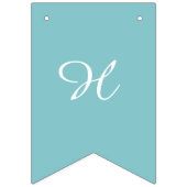 Eiscreme Cones Pink Blue Happy Birthday Wimpelkette (Zweite Fahne)