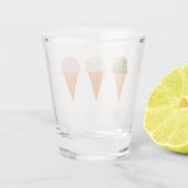 Eiscreme Cones Shootglas Schnapsglas (Rückseite)