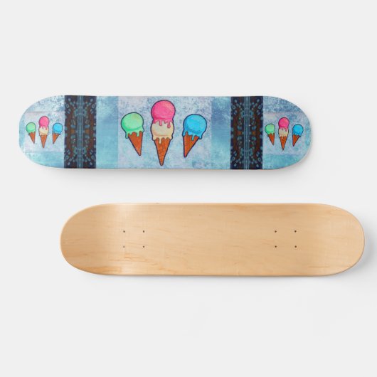 Eiscreme Cones Skateboard (Horizontal)