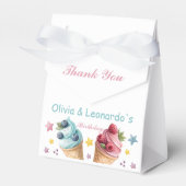 Eiscreme-Coole Geburtstagspartei Geschenkschachtel (Vorderseite)