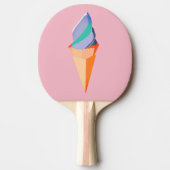 Eiscreme Coone Origami Ping Pong Paddle Tischtennis Schläger (Vorderseite)