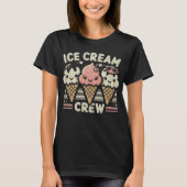 Eiscreme-Crew T-Shirt (Vorderseite)