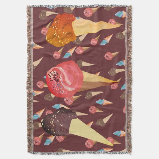 Eiscreme Decke (Vorderseite Vertikal)