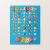 Eiscreme Delight Yummy Süßigkeiten Puzzle (Vertikal)