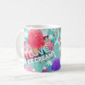 Eiscreme der Liebe I Kaffeetasse (Vorderseite Links)
