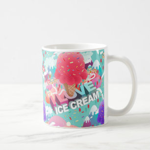 Eiscreme der Liebe I Kaffeetasse