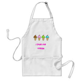 Eiscreme der Liebe I Schürze